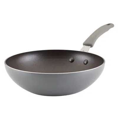 Rachael Ray Cook Create Aluminum Nonstick Stir Fry Pan In Gray