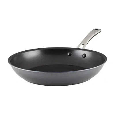Rachael Ray Cook + Create Hard Anodized 12.5" Non-stick Frying Pan In Black