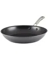 Rachael Ray Cook + Create Hard Anodized Nonstick Frying Pan, 12.5in In Black