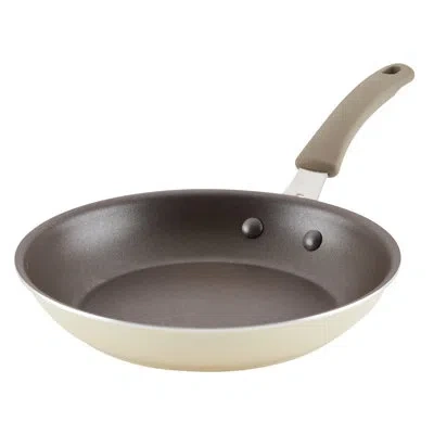 Rachael Ray Cook + Create Nonstick Frying Pan / Skillet In Cream