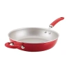 Rachael Ray Create Delicious 12.5" Non-stick Deep Skillet In Red