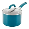 Rachael Ray Create Delicious 3-qt. Non-stick Sauce Pan With Lid In Blue