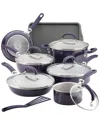 Rachael Ray Create Delicious Aluminum Nonstick Cookware Set