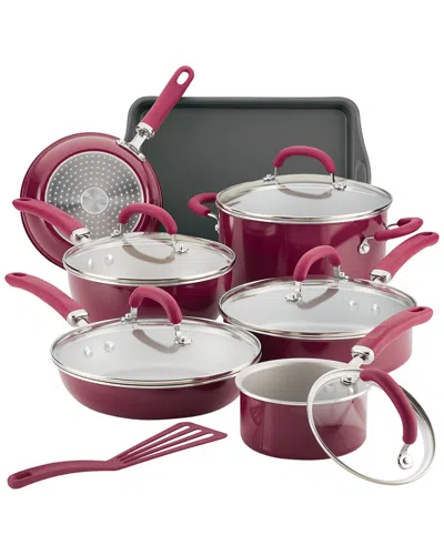 RACHAEL RAY RACHAEL RAY CREATE DELICIOUS ALUMINUM NONSTICK COOKWARE SET