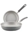 Rachael Ray Create Delicious 2-pc. Non-stick Skillet Set