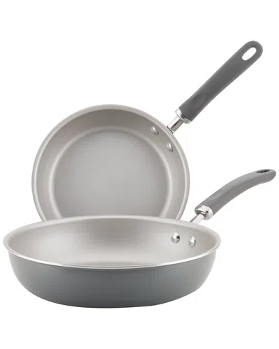 Rachael Ray Create Delicious Aluminum Nonstick Skillet Twin Pack