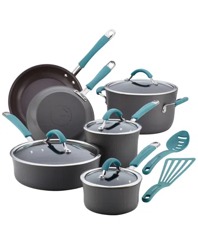 Rachael Ray Cucina 12pc Cookware Set In Black