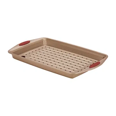 Rachael Ray Cucina 2-pc. Nonstick Crisper Pan Set In Brown
