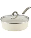 Rachael Ray Cucina Ceramic Nonstick 3-quart Saute Pan With Lid