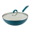 Rachael Ray Cucina Ceramic Non-stick 11" Stir Fry Pan In Blue