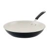Rachael Ray Cucina Ceramic Non-stick 12.5" Frying Pan In Black