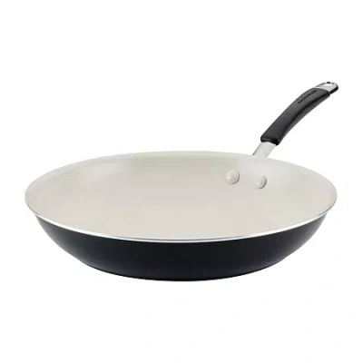 Rachael Ray Cucina Ceramic Non-stick 12.5" Frying Pan In Black