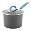 Rachael Ray Hard Anodized Sauce Pan In Blue