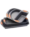 Rachael Ray Oven Lovin 5pc Bakeware Set In Multicolor