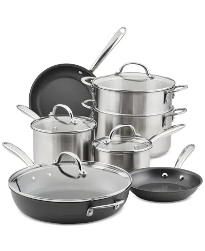 Rachael Ray Professional 11-pc. Induction Cookware Set In Mixed Color