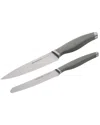 Rachael Ray Professional 2pc Utility Set In Gray