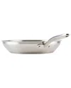 Rachael Ray Professional Stainless Steel 12.5in Induction Frying Pan In Metallic