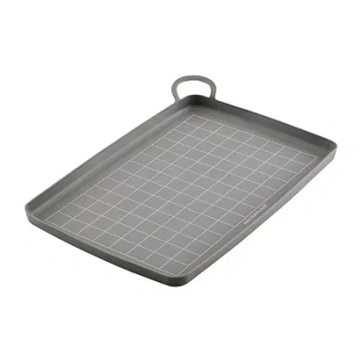 Rachael Ray Silicone 14.75x10" Baking Mat In Gray