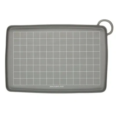 Rachael Ray Silicone Nonstick Roasting And Baking Mat, 10-inch X 14.75-inch, Gray