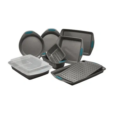 Rachael Ray Yum-o Nonstick Bakeware Oven Lovin' Baking Pans Set, 10-piece In Gray