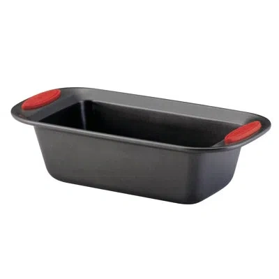 Rachael Ray Yum-o! Nonstick Bakeware Oven Lovin' Loaf Pan / Meatloaf Pan / Bread Pan, 9 Inch X 5 Inch In Black,red