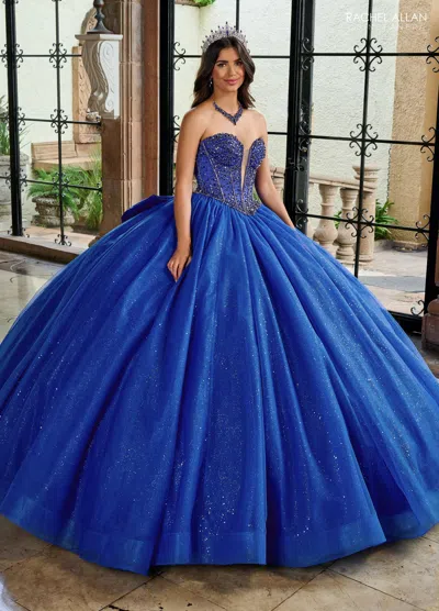 Rachel Allan Quinceanera Dress In Blue