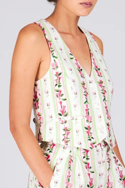 Rachel Antonoff Barry Vest In Multi