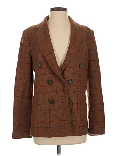 Pre-owned Rachel Antonoff Blazer Jacket In Brown