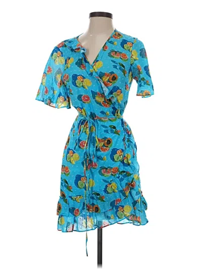 Pre-owned Rachel Antonoff Cocktail Dress In Blue