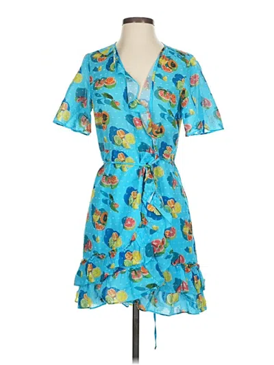 Pre-owned Rachel Antonoff Cocktail Dress In Blue