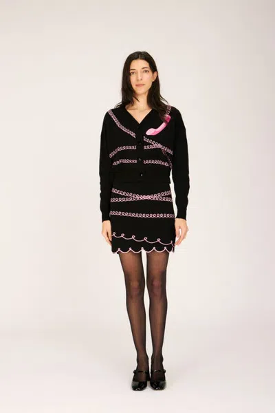 Rachel Antonoff Cori Cardigan In Black