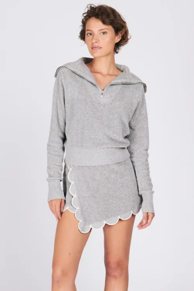 Rachel Antonoff Cupcake Skort In Gray