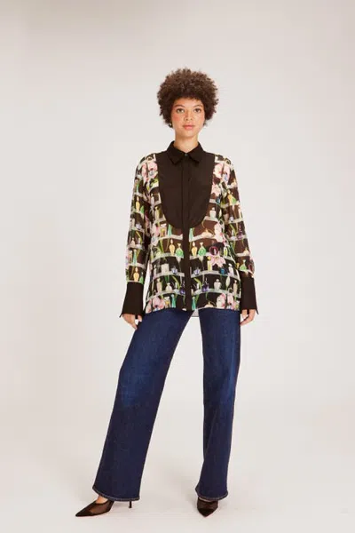 Rachel Antonoff Fleming Shirt In Multi