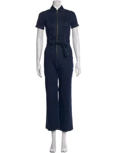 Pre-owned Rachel Antonoff Jumpsuit In Blue