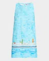 Rachel Antonoff Lola Shift Dress In Swim Up Bar