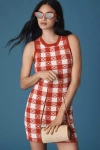Rachel Antonoff Maddy Mini Dress In Red