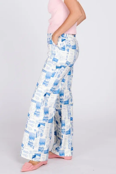 Rachel Antonoff Mike Pant In White