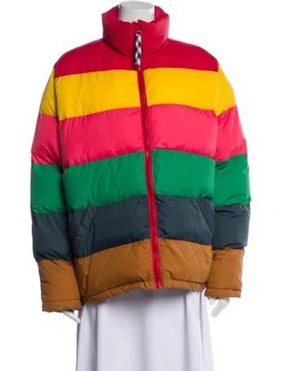 Pre-owned Rachel Antonoff Nylon Striped Jacket In Multi