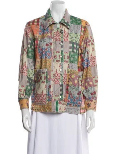 Pre-owned Rachel Antonoff Patterned Jacket In Multi