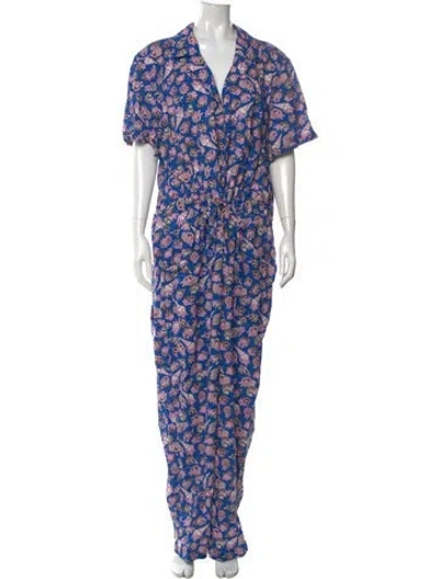 Pre-owned Rachel Antonoff Printed Jumpsuit In Multi