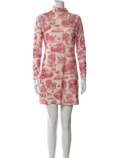 Pre-owned Rachel Antonoff Printed Mini Dress