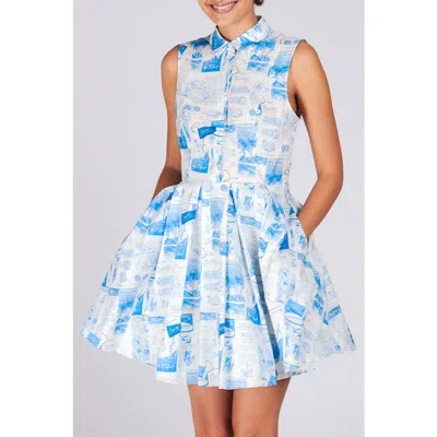 Rachel Antonoff Radley Shirtdress In White
