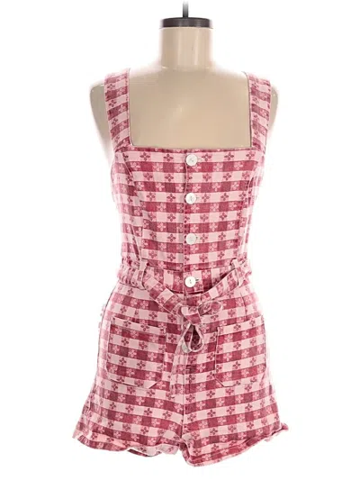Pre-owned Rachel Antonoff Romper In Red