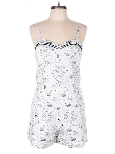 Pre-owned Rachel Antonoff Romper In White