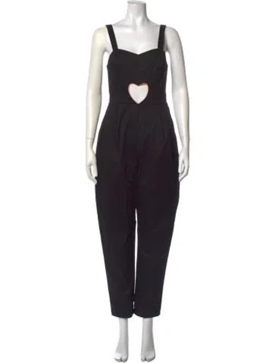 Pre-owned Rachel Antonoff Square Neckline Jumpsuit In Multi