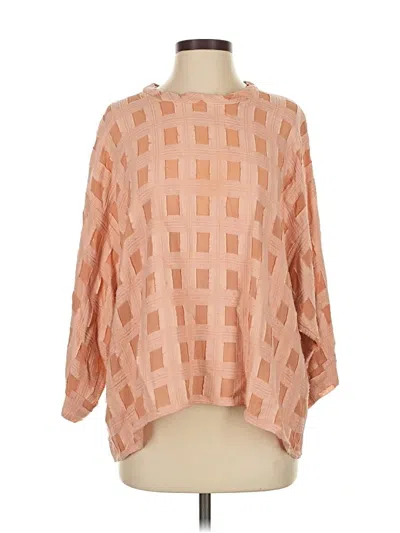 Pre-owned Rachel Comey 3/4 Sleeve Blouse In Pink