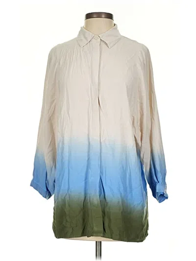 Pre-owned Rachel Comey 3/4 Sleeve Blouse In White