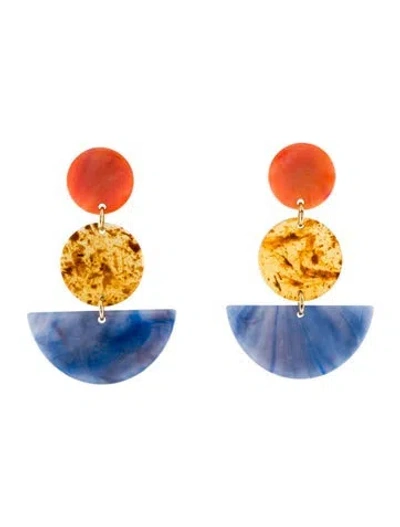 Pre-owned Rachel Comey Acrylic 'neale' Drop Earrings