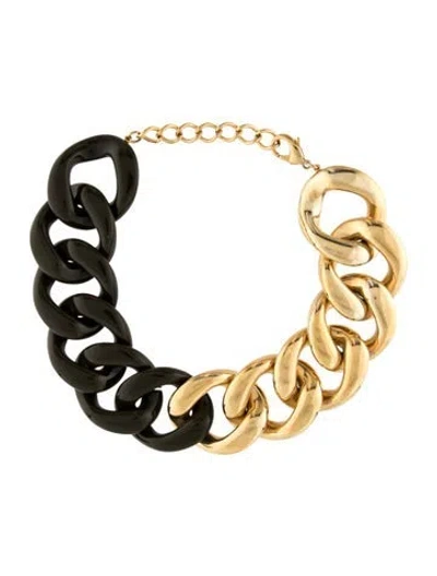 Pre-owned Rachel Comey Acrylic Pezzo Necklace, 17.25" In Multicolor