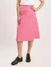 Rachel Comey Allen Midi Skirt In Hot Pink In Animal Print